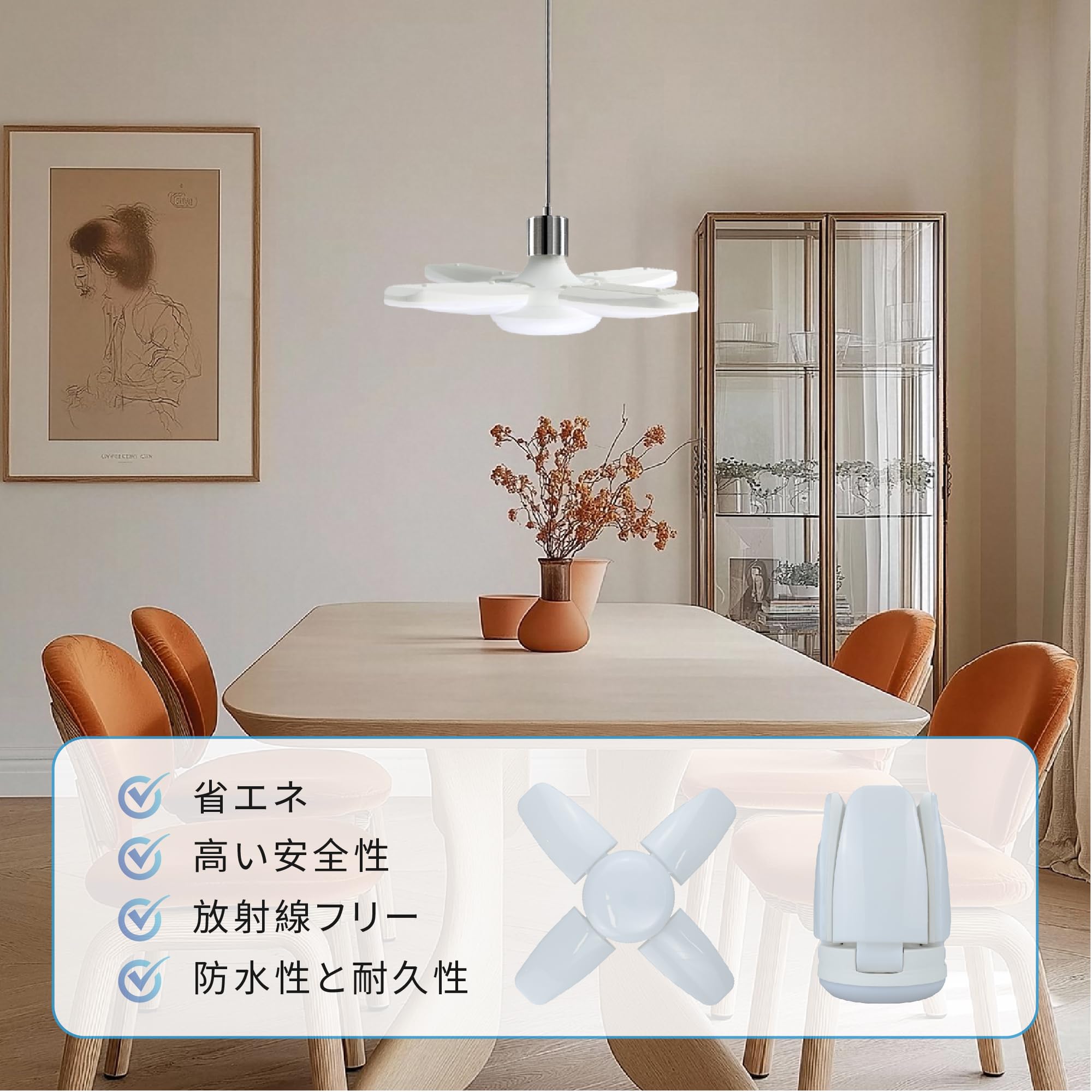 Amazon.co.jp : LED電球付屋内用クリップランプ スーパールミネ