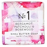 Travel Sized Italian Soap Bar (50g) - No. 1 Bergamot, Patchouli and Rosewood