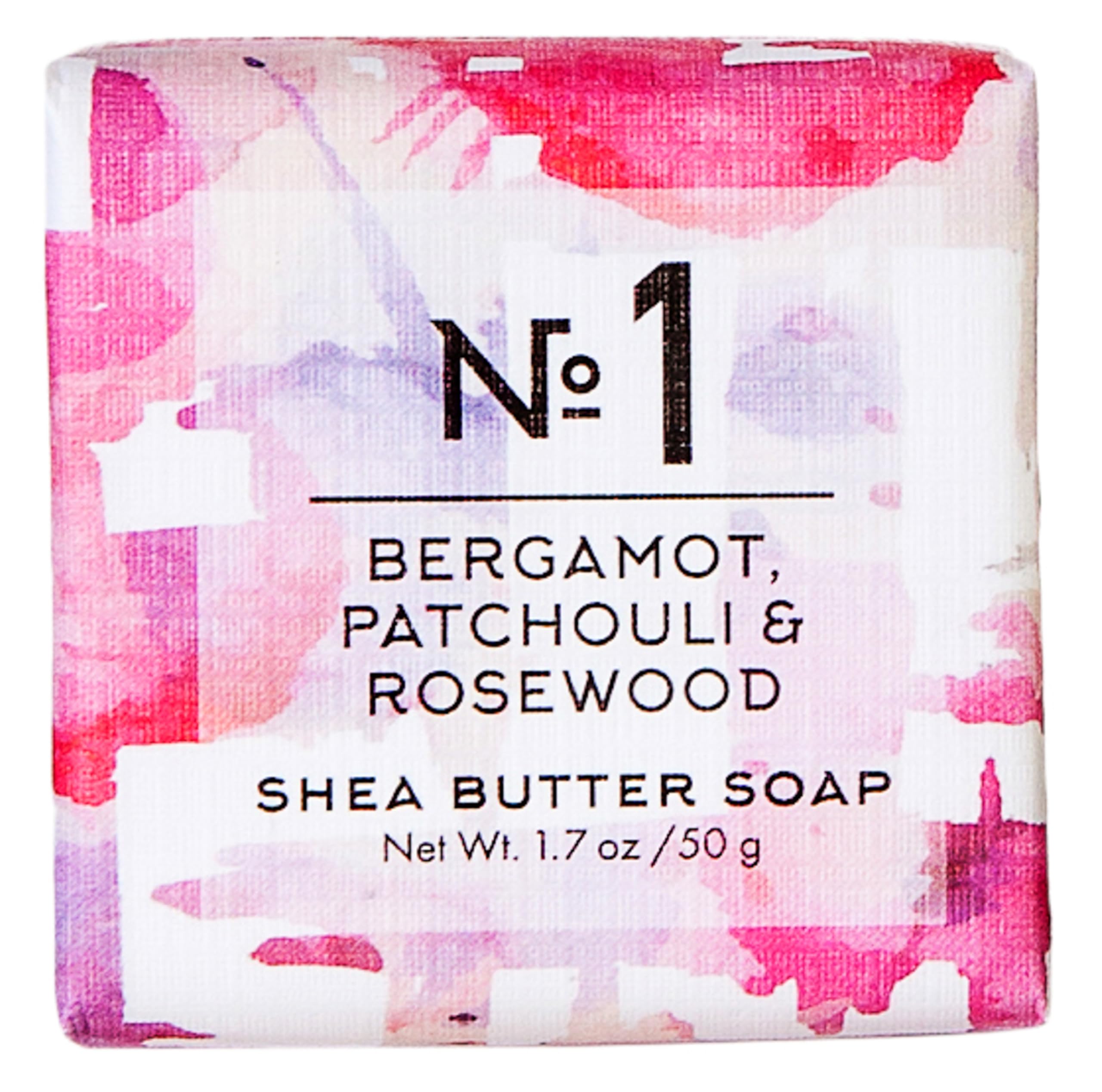 Via Mercato Travel Sized Italian Soap Bar 50g - No 1 Bergamot Patchouli and Rosewood