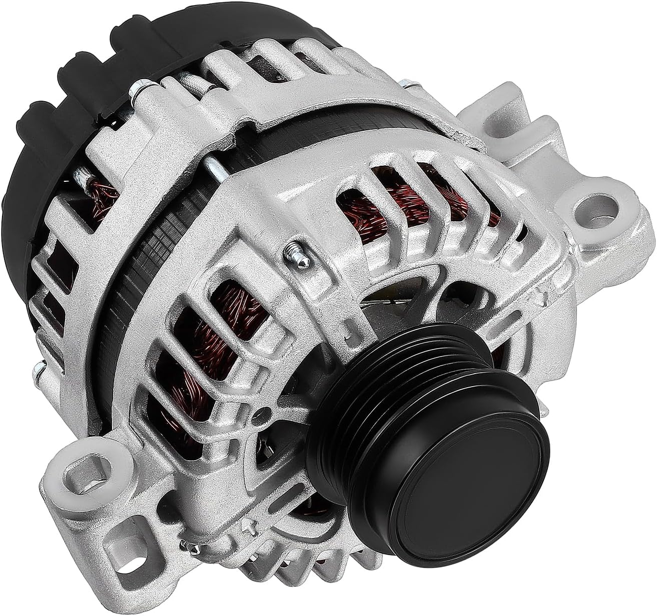 27060-0T240 Alternator Compatible with Toyota Corolla 2014-2019 L4 1.8L, 125Amp 12V CW 6 Groove Pulley Alternator 11776 104211-3300
