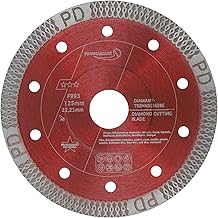 PRODIAMANT Diamant Fliesenscheibe 125mm x 22,23 F993 für Fliese, Feinsteinzeug, Keramik und Naturstein Trennscheibe extra dünn