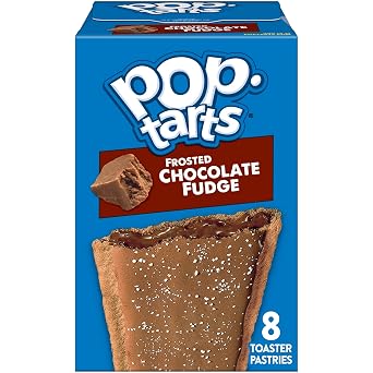 Pop-Tarts Toaster Pastries, Breakfast Foods, Kids Snacks, Frosted Chocolate Fudge 8 Pop-Tarts