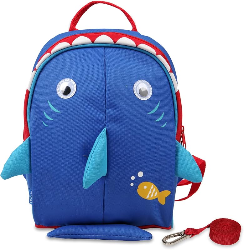 Mochila para niños pequeños con aislamiento y bolsa de almuerzo con arnés de seguridad y correa