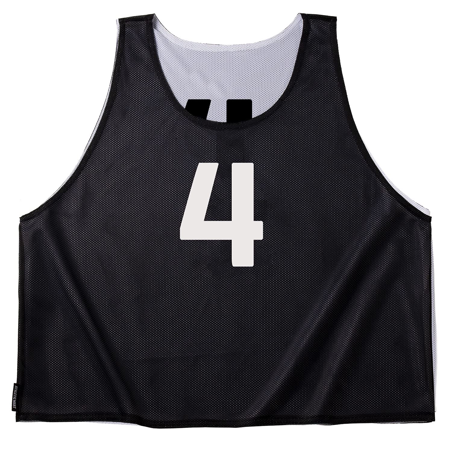 Amazon | ATHLETIC MART ビブス(リバーシブル)4～15番 裏表前後ろ番号