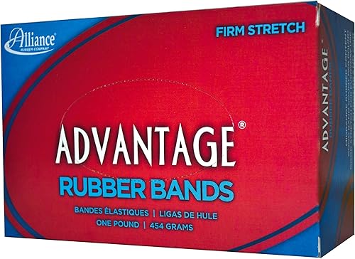 Miniatura 3 de Alliance Rubber Advantage Bandas de goma #33-1 Libra Caja 26335, Natural