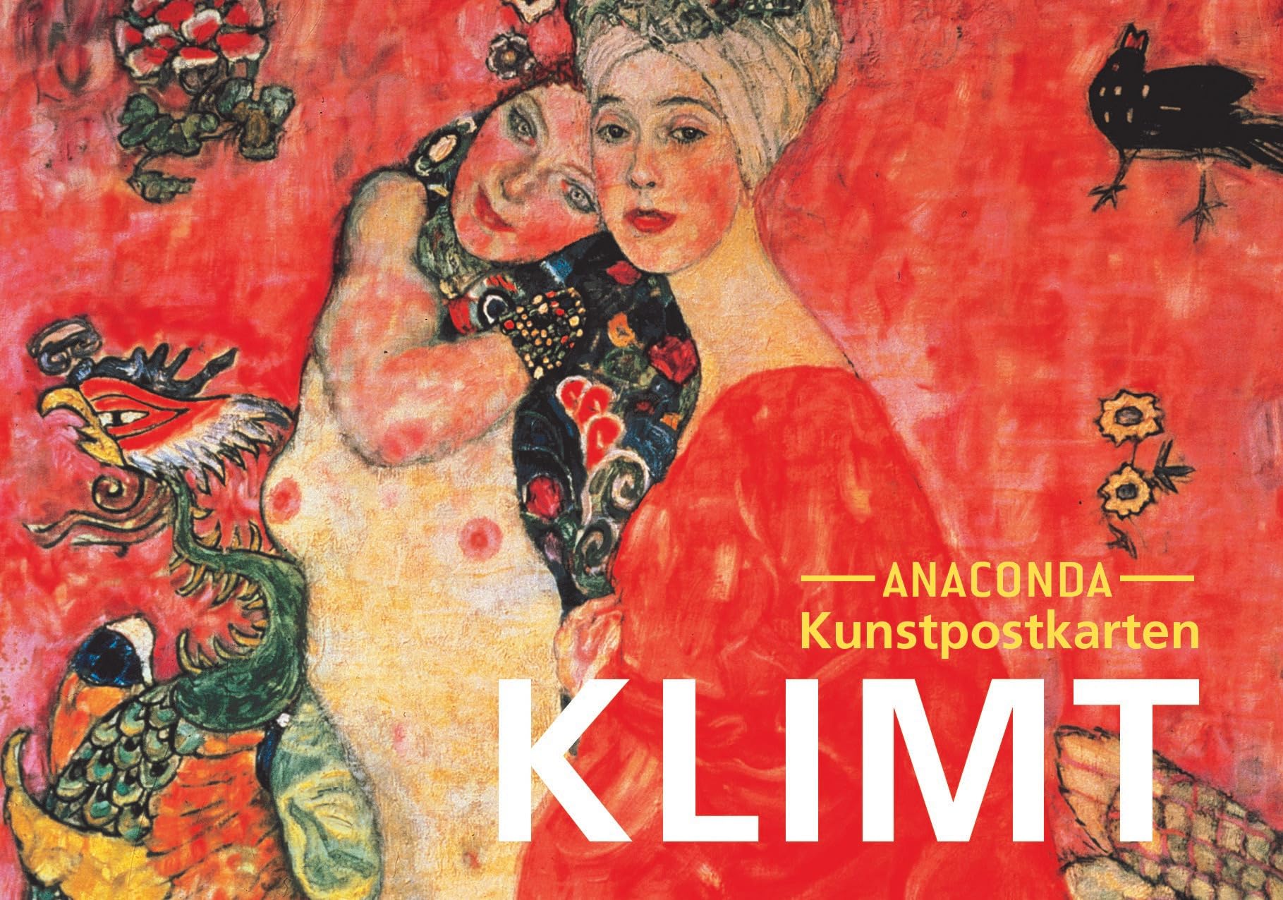 Postkarten-Set Gustav Klimt: 18 Kunstpostkarten aus hochwertigem Karton. ca. € 0,25 pro Karte