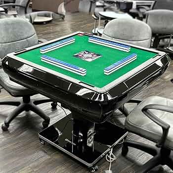 全自動麻雀卓 ガラス製脚 家庭用 折りたたみ 麻雀台 静音（ブラック：28mm） Amazon | 【静けさ、想像以上。】 全自動麻雀卓 電動麻雀卓 牌