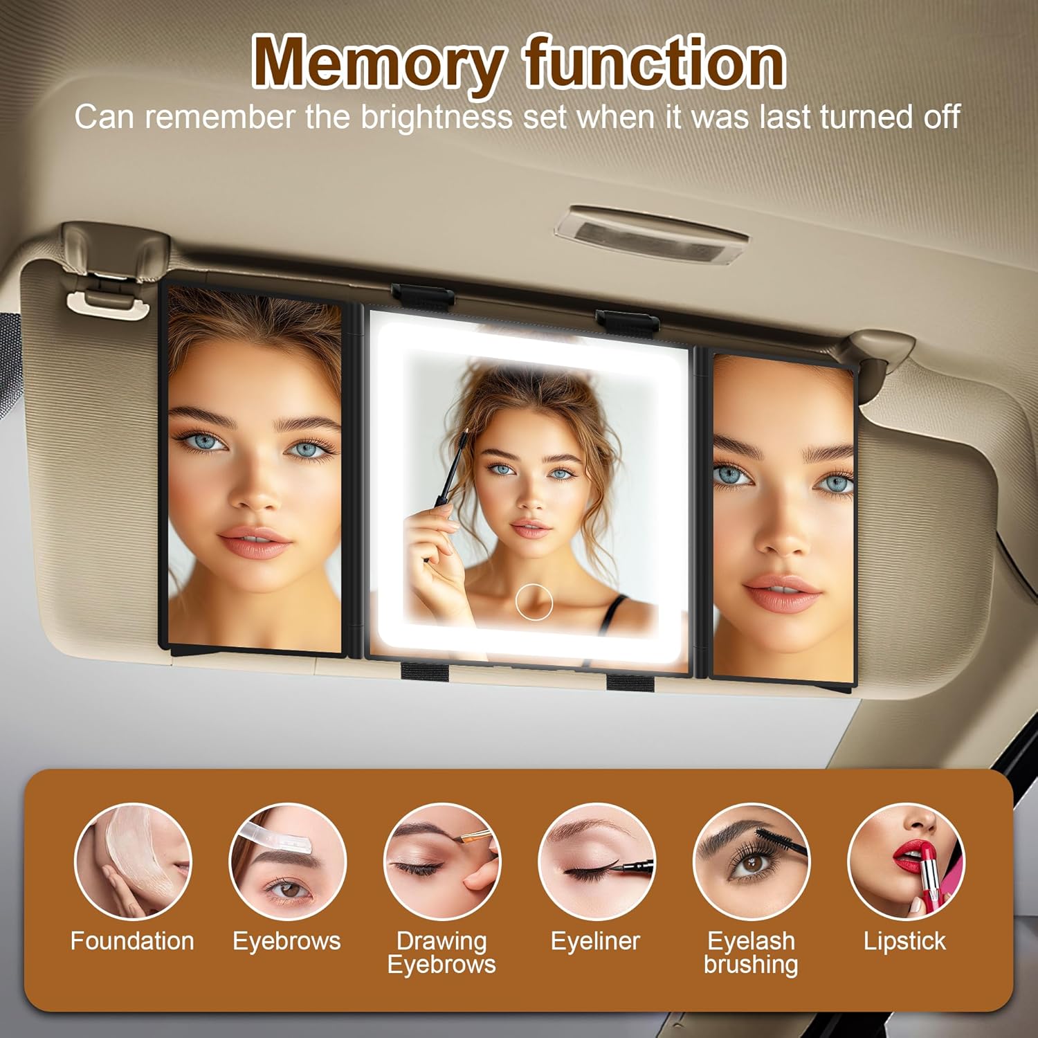 Espejo Plegable Para Automóvil Mabuchi FC-140RE-09510 DC 12V Cepillo De