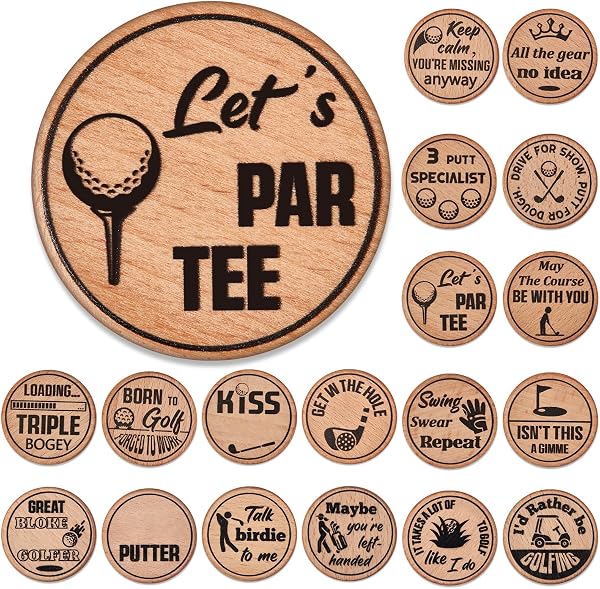Namalu Fun Golf Ball Markers Set