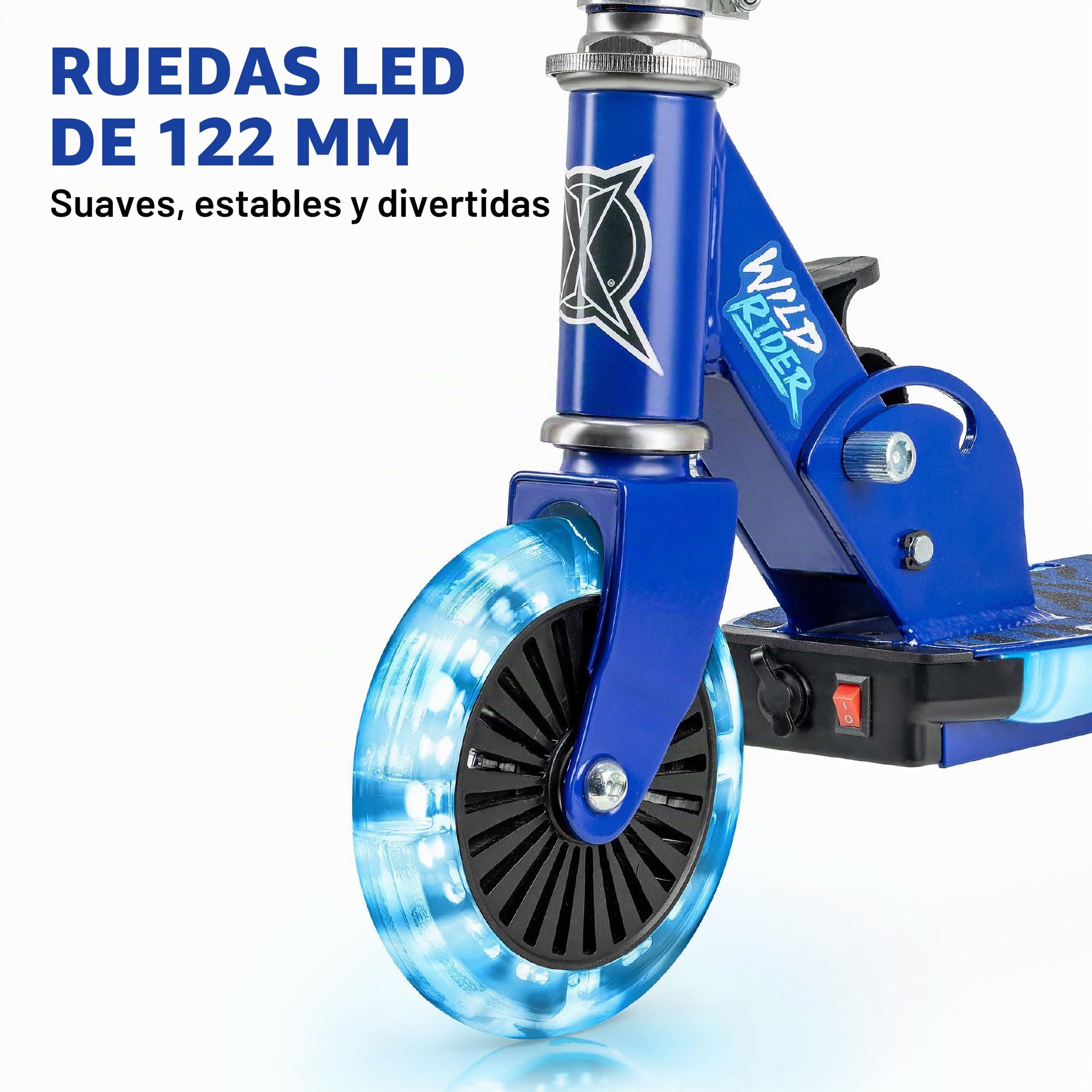 Xootz Wild Rider - Patinete LED