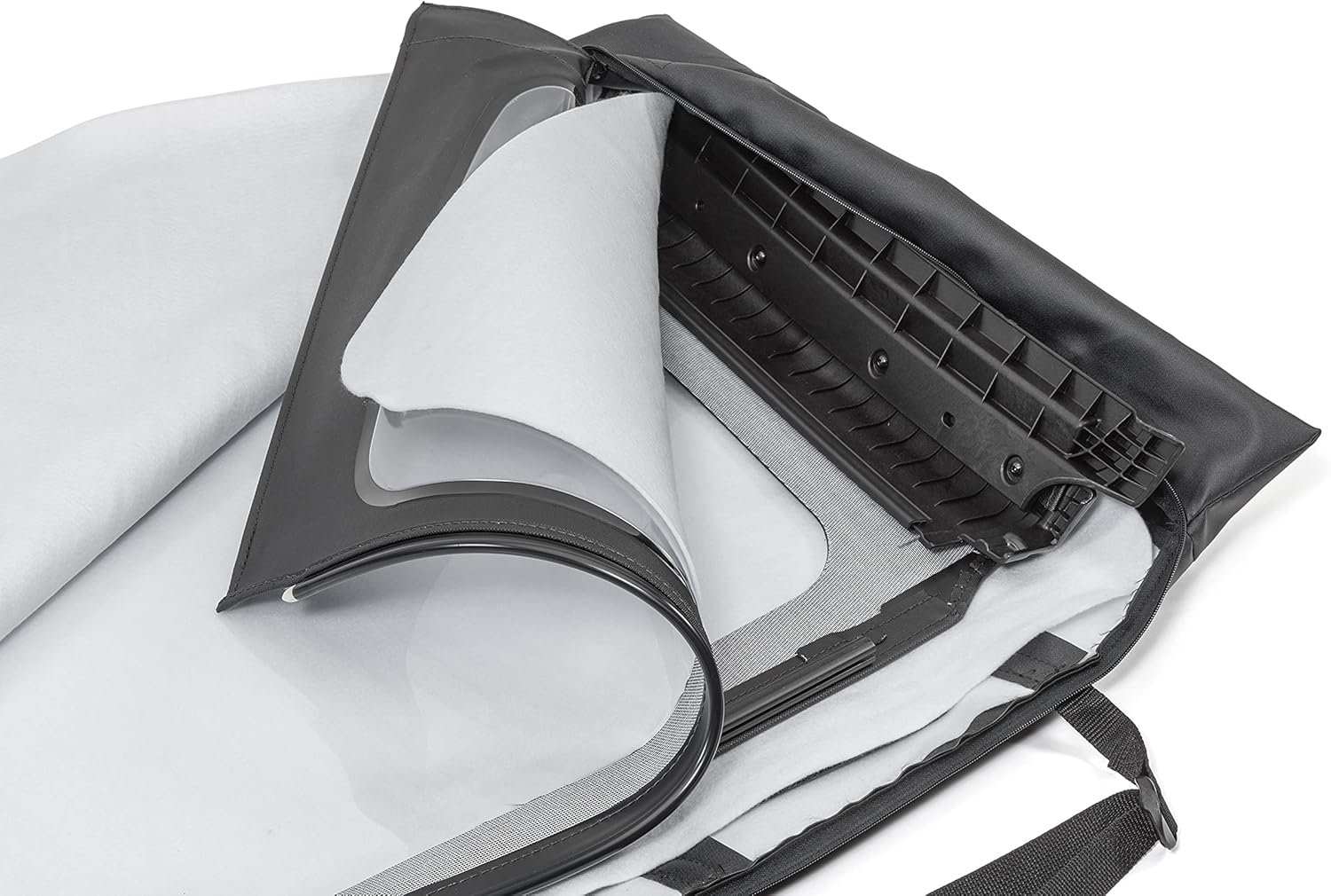 MasterTop Soft Top Window Storage Bag Roll - Fits Jeep Wrangler JL 2018-2023 Jeep Wrangler Window Storage Bag - Jeep Soft Top Window Storage Bag Jeep Window Storage Bag Jeep Soft Top Storage for Jeeps