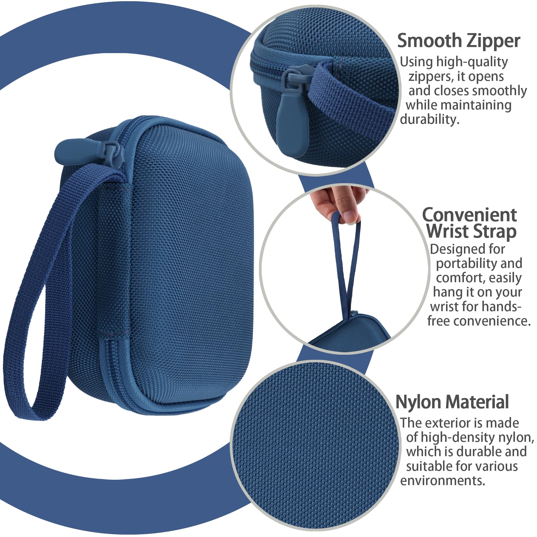co2CREA Duro Viajar Caja Estuche Funda para Bose SoundLink Micro (2nd Gen) / Micro Altavoz(Funda Solo,Case Only)