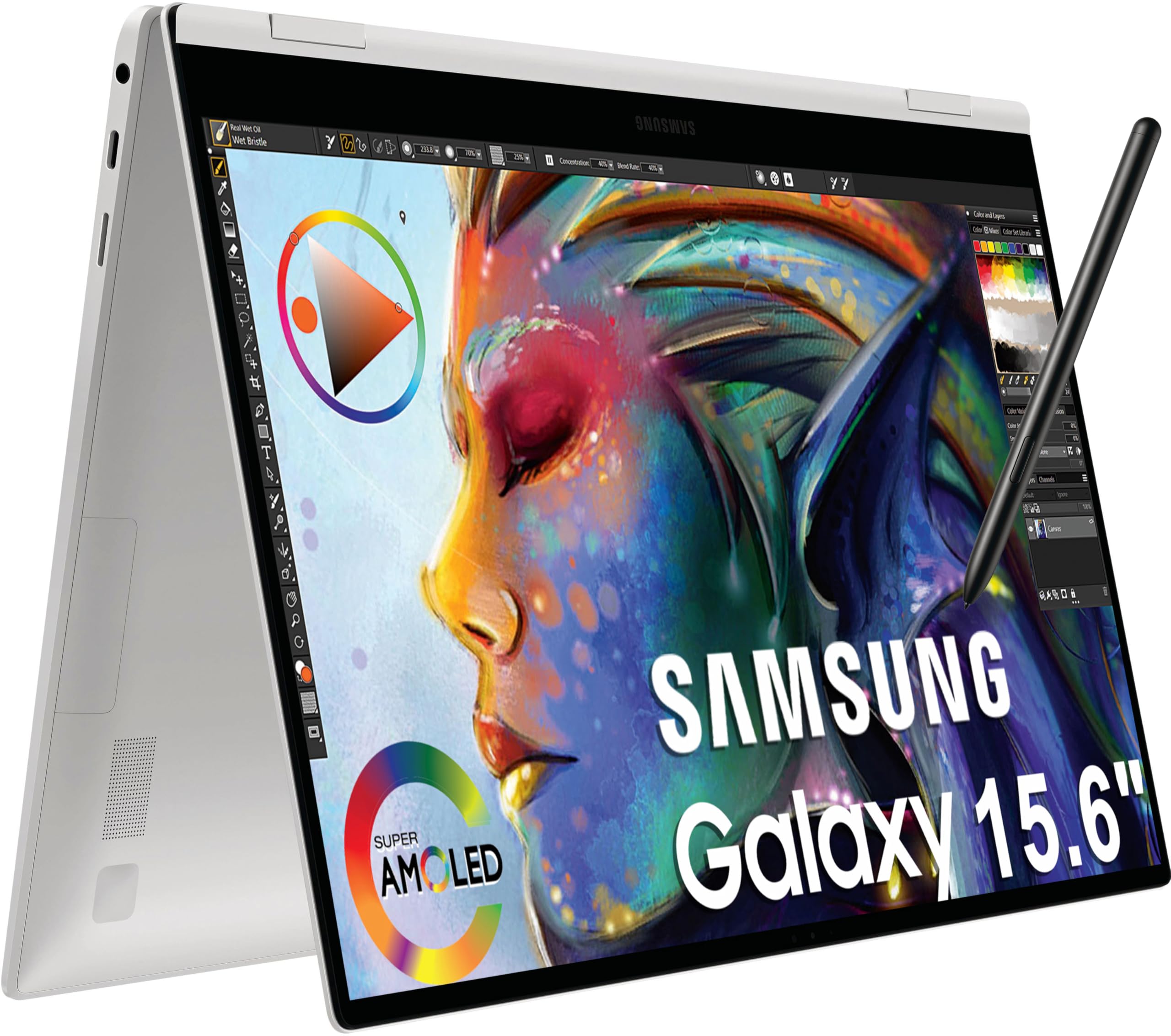 Samsung Galaxy Book Pro360 15.6インチ シルバー Amazon.com: Samsung Galaxy Book Pro 360 15.6-in Touchscreen