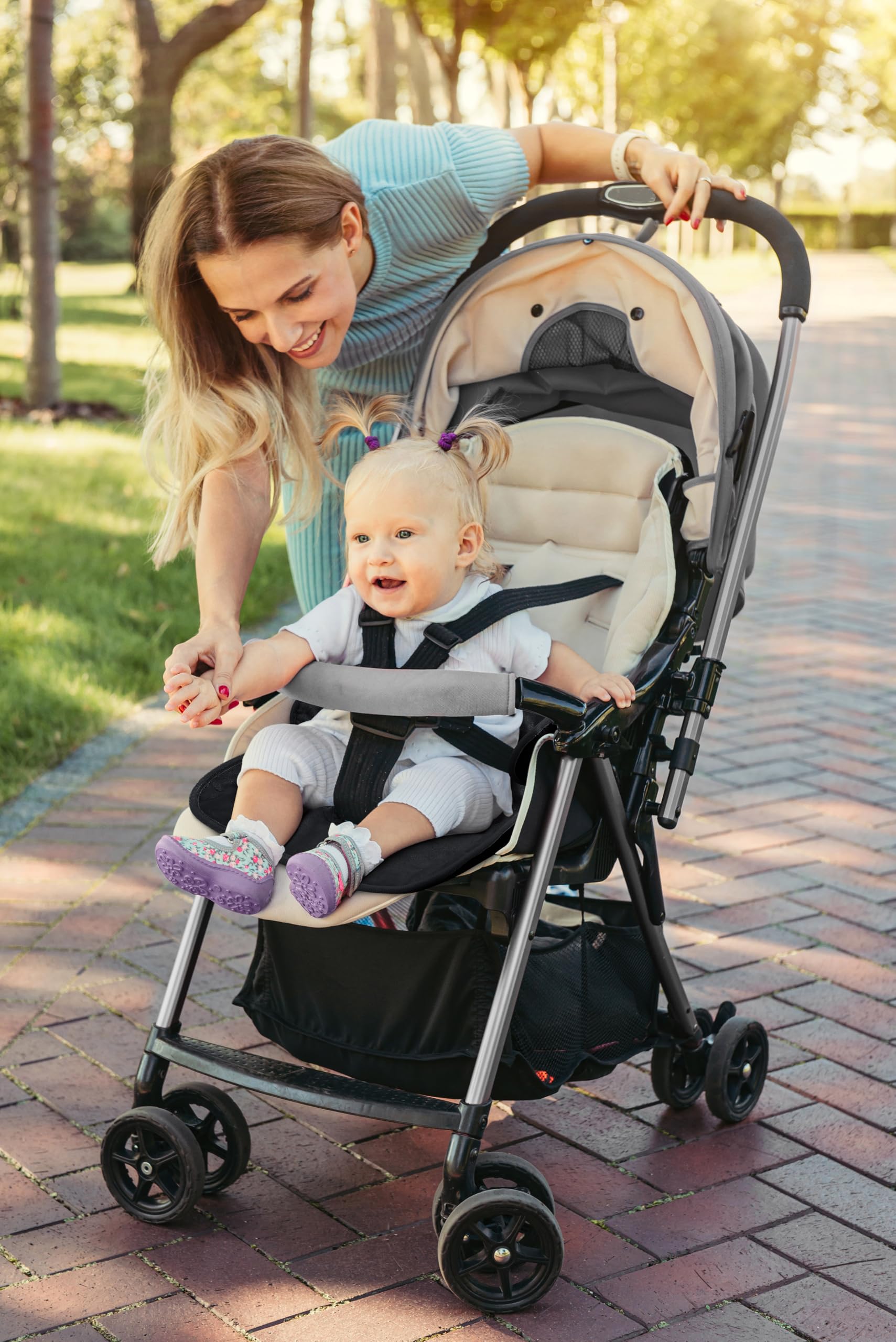 INFANZIA Dry Seat,Paquete de 2 Protectores de Asiento de Coche Impermeables para Entrenamiento de Orinal para niños pequeños, bebés y bebés, Almohadilla para Asientos de Coche, cochecitos