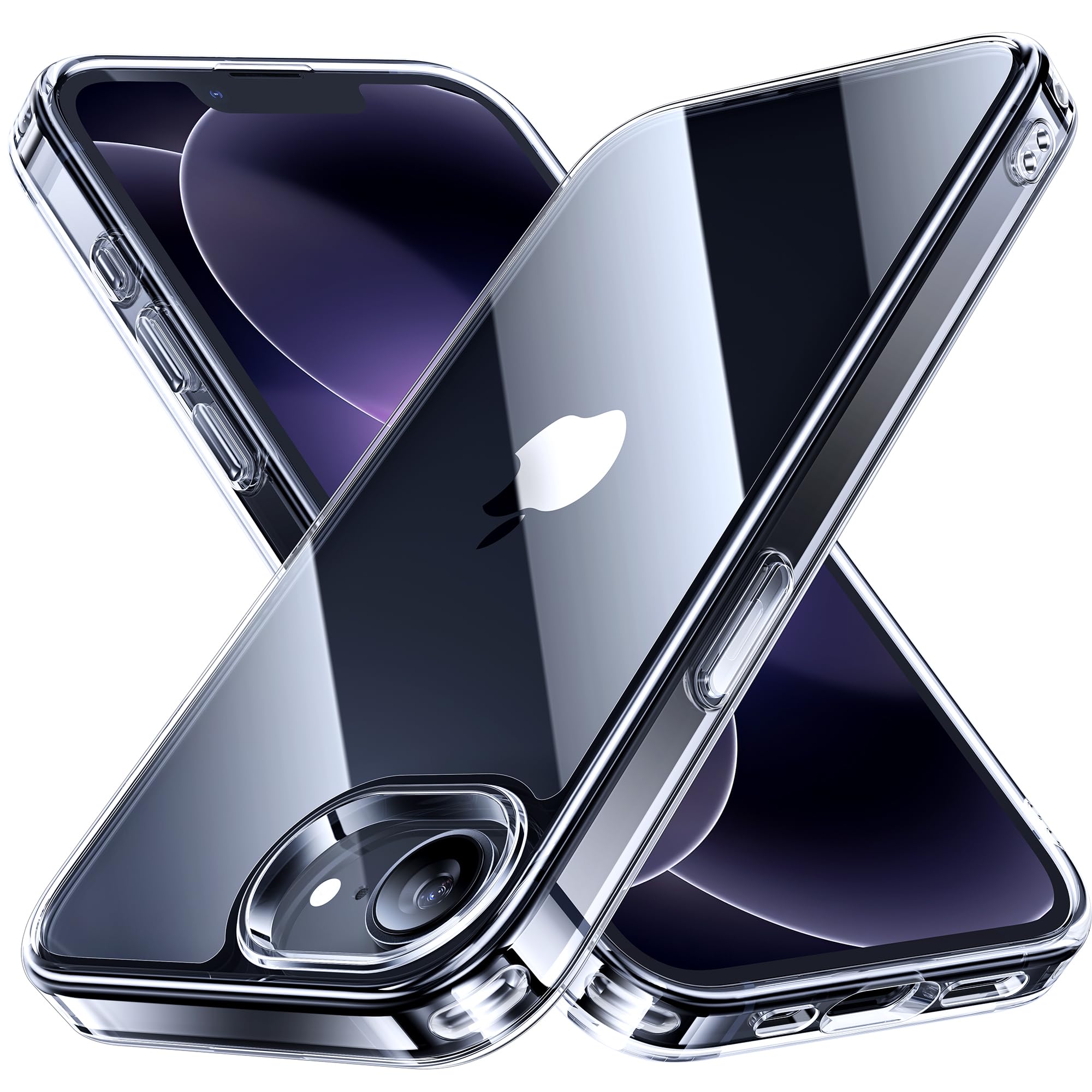 NIMASO iPhone 17e/16e 用 ケース クリア 黄変防止 耐衝撃…