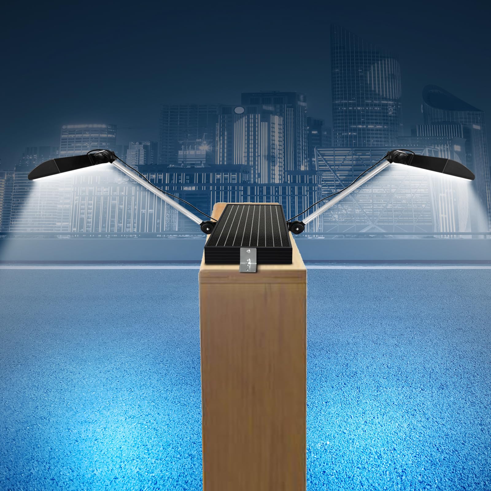 Solar Sign Light, 420Pcs LED 12000mAh Battery