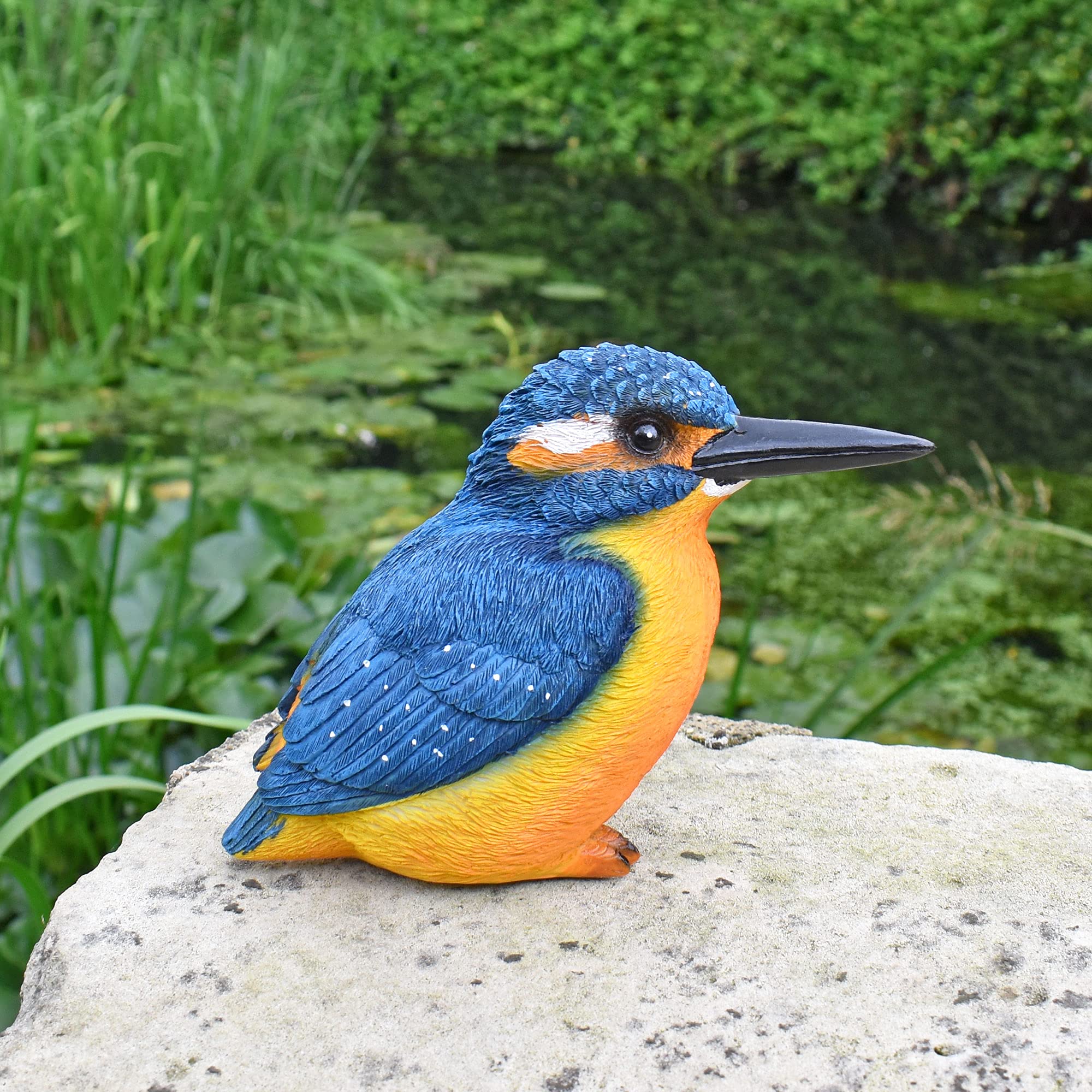Farmwood Large Kingfisher Bird Garden Animal Ornament