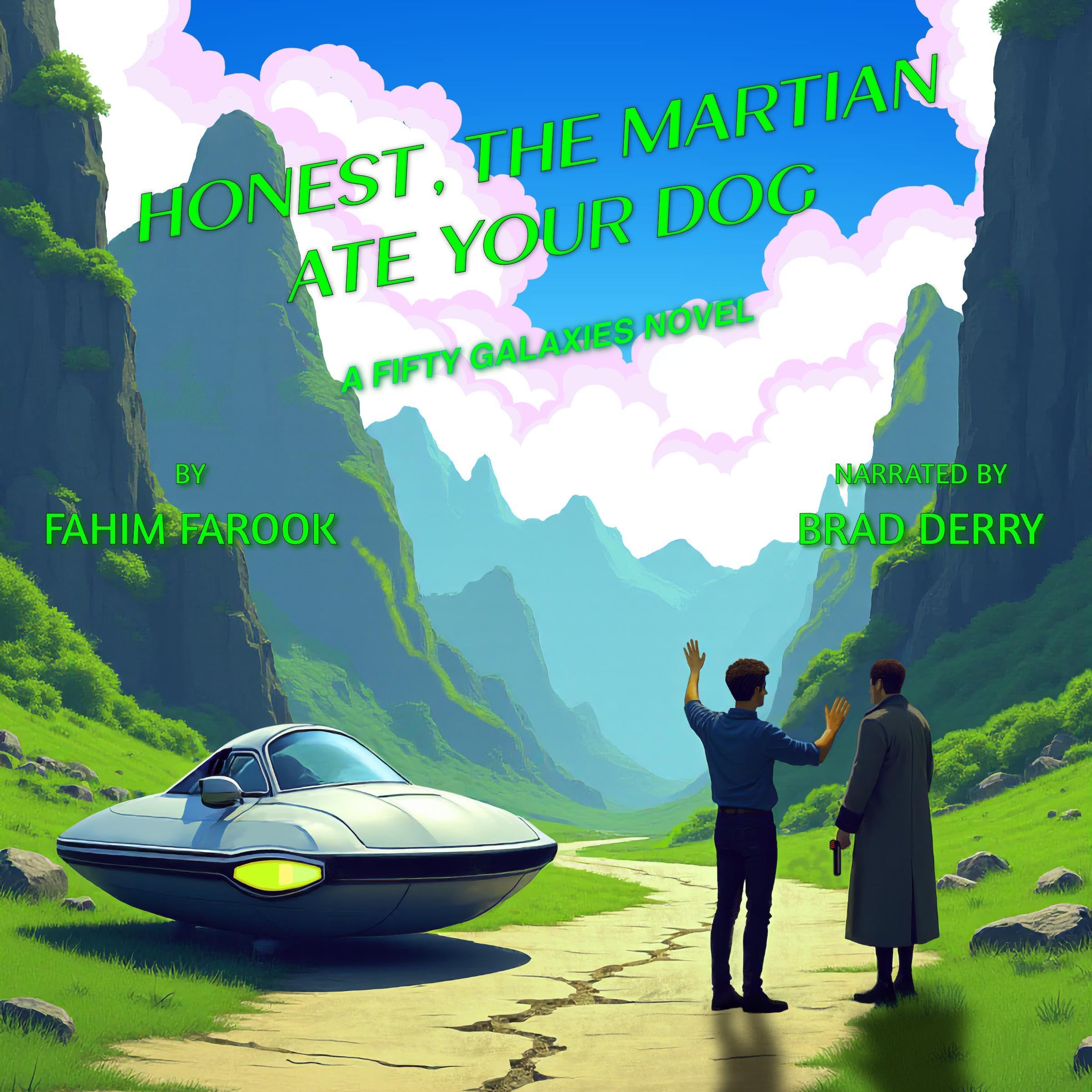 Cover art for Honest, the Martian Ate Your Dog