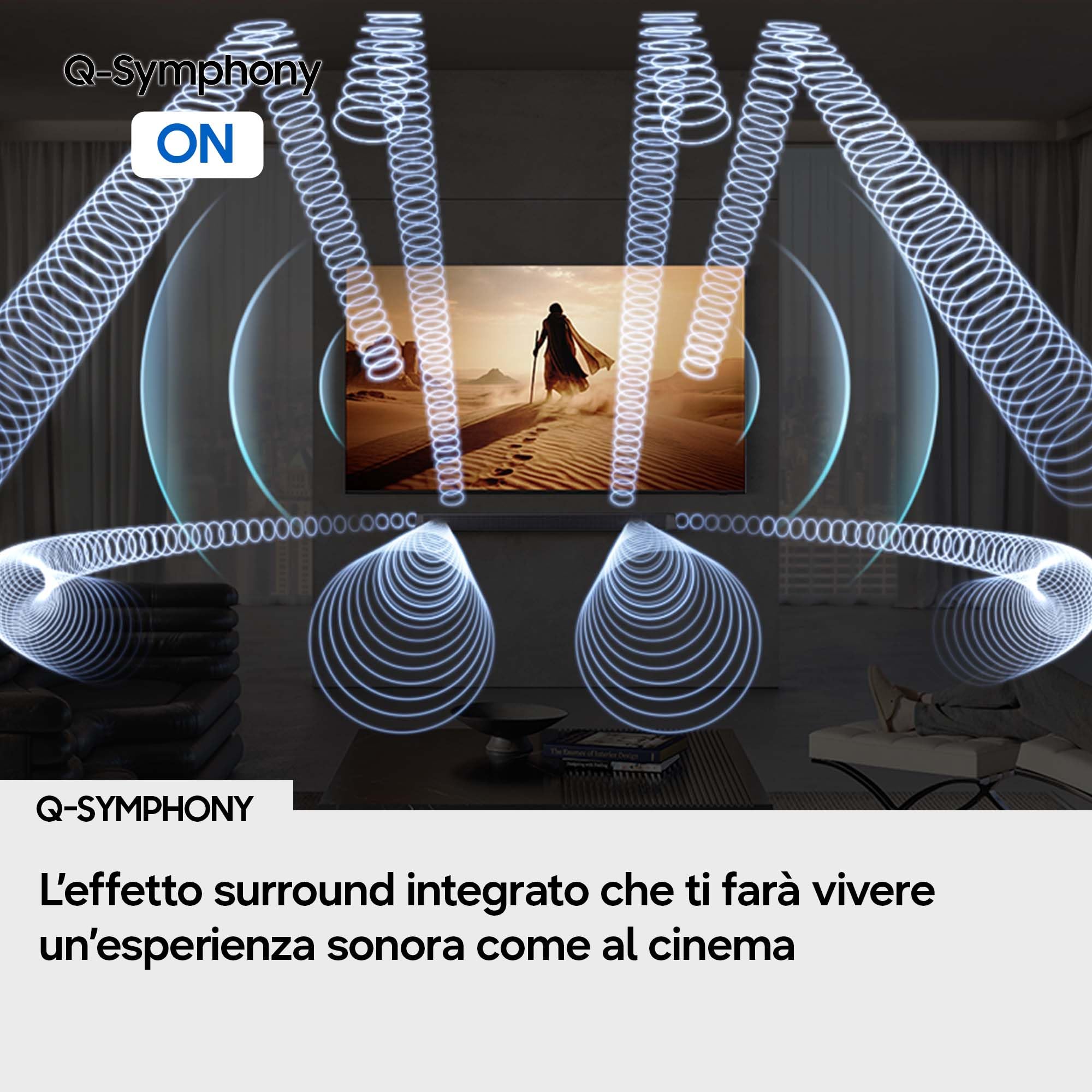 Samsung Q-Serie Soundbar HW-Q990H/XC 11.1.4 Canali, Full Surround Subwoofer, Rear Speaker, Wireless Dolby Atmos, DTS XSpaceFit Sound Pro, Q-Symphony, Connessione TV Wireless, 2026