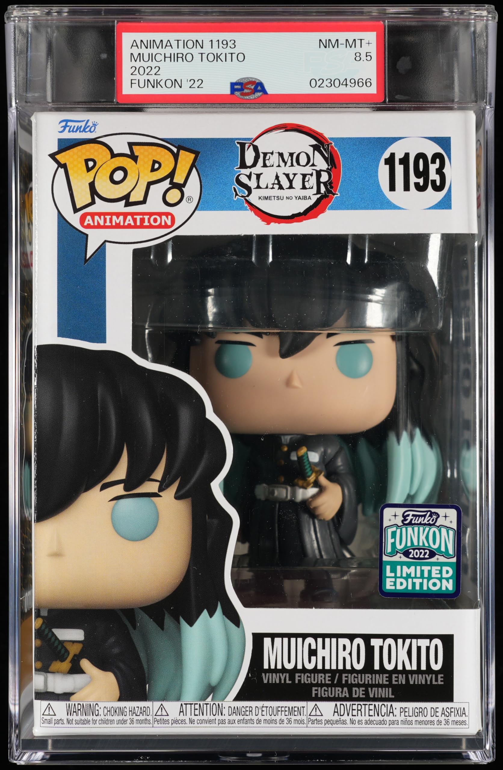 Amazon.com: Demon Slayer, PSA Graded 8.5 NM-MT+, Muichiro