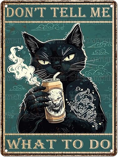 Miniatura 10 de Cartel de hojalata vintage de Greyhound Dog Love At First Sip Retro Coffee Póster de metal divertido para amantes de los perros, arte de pared