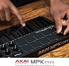 Akai Professional MPK Mini MK3 USB MIDI Keyboard Controller, 25 Mini Keys, 8 Backlit Drum Pads, 8 Buttons and Music Production Software Included, Black