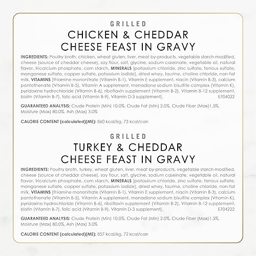 Miniatura 7 de Fancy Feast Purina Grilled Feast in Gravy Canned Wet Cat Food