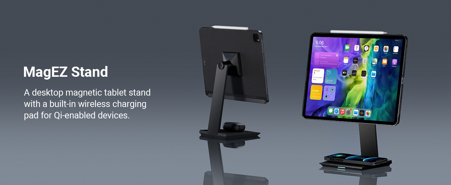 Amazon.com: Pitaka MagEZ Stand: Adjustable iPad Holder with