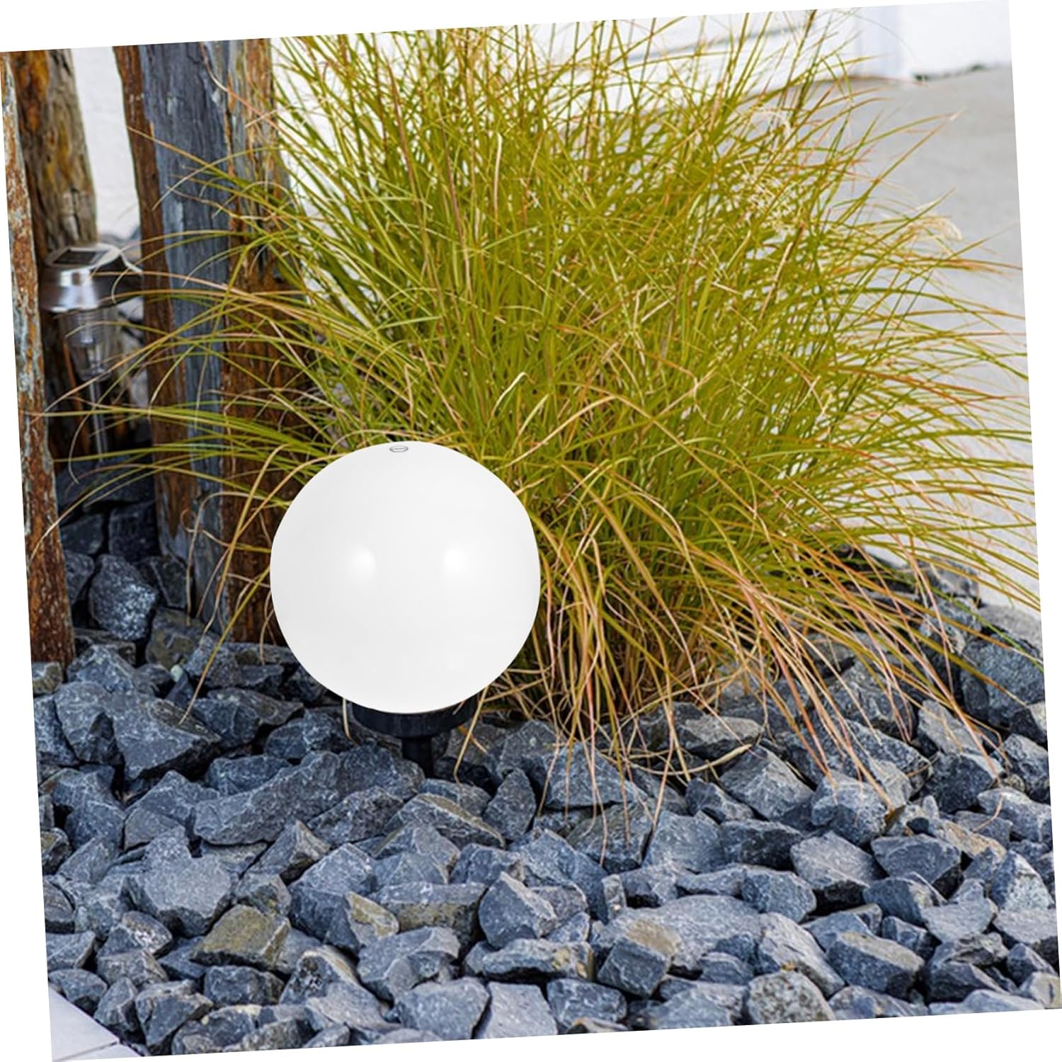 Acrylic Ball Shaped Lamp Shade Outdoor Lamp Accessories Simple White Globe Cover Decor