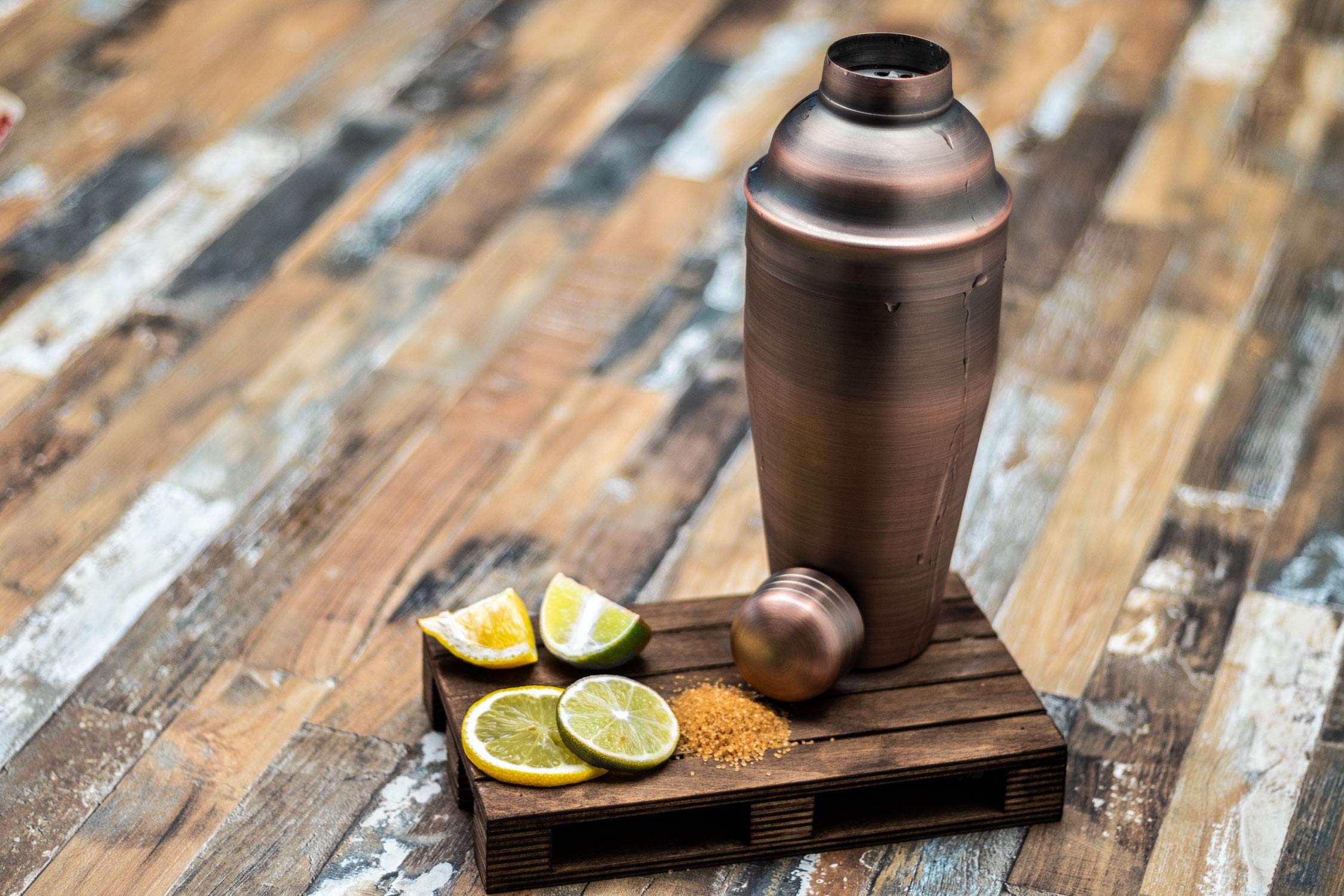 Buddy´s Bar - Boston Shaker, Bicchiere In Acciaio Inossidabile Lucido Da 700ml + Bicchiere In Vetro Da 400ml, Lavabile In Lavastoviglie, Elegante