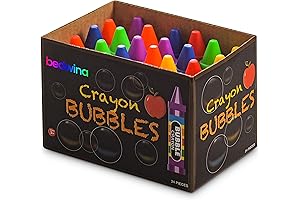Fun and Educational Mini Crayon Bubbles for a Delightful Preschool Experience