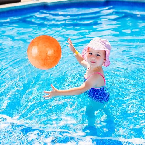 Miniatura 3 de 3 bolas inflables de goma para niños, pelotas inflables de goma para playa, mascotas, interiores y exteriores, pelotas de agua