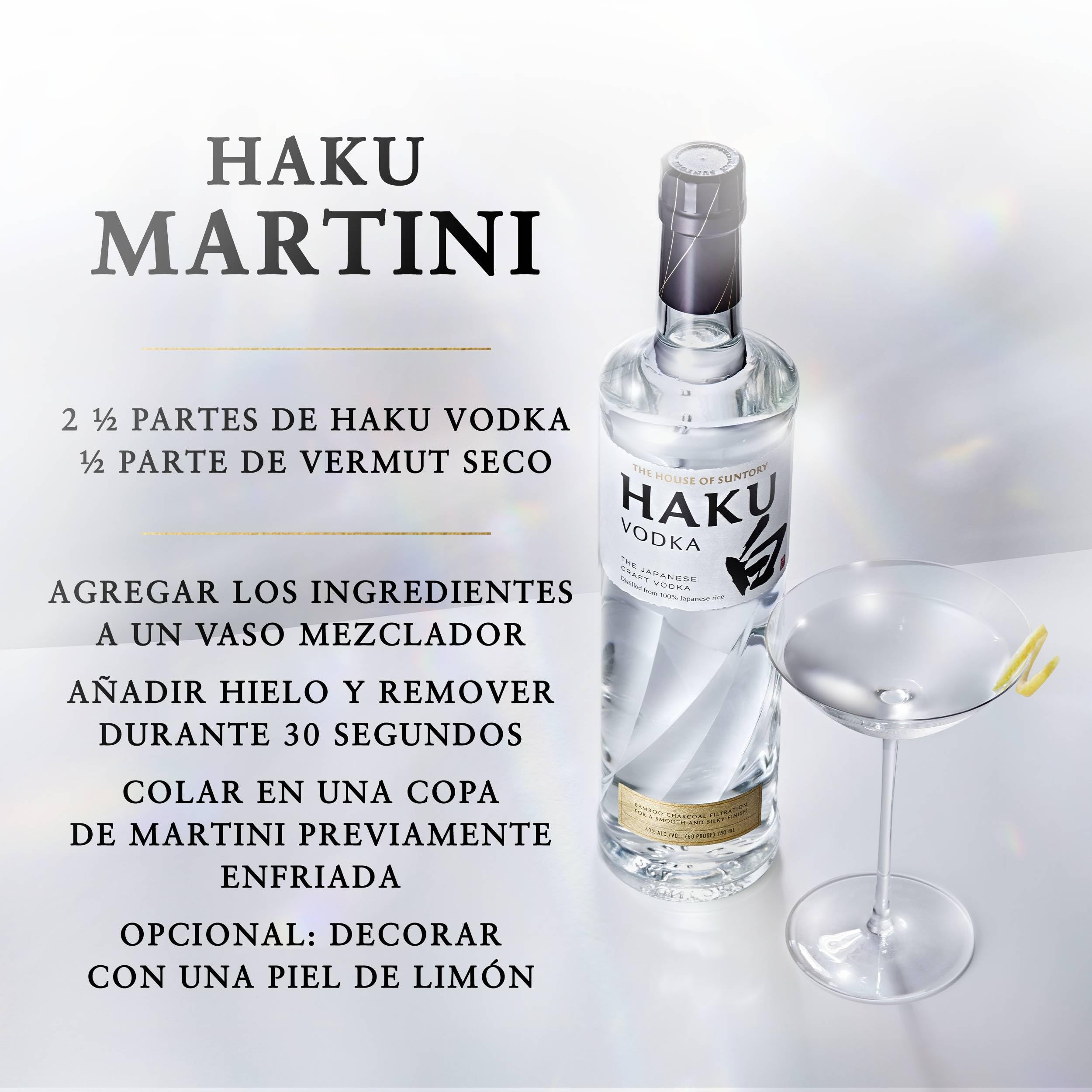 Suntory Vodka Haku