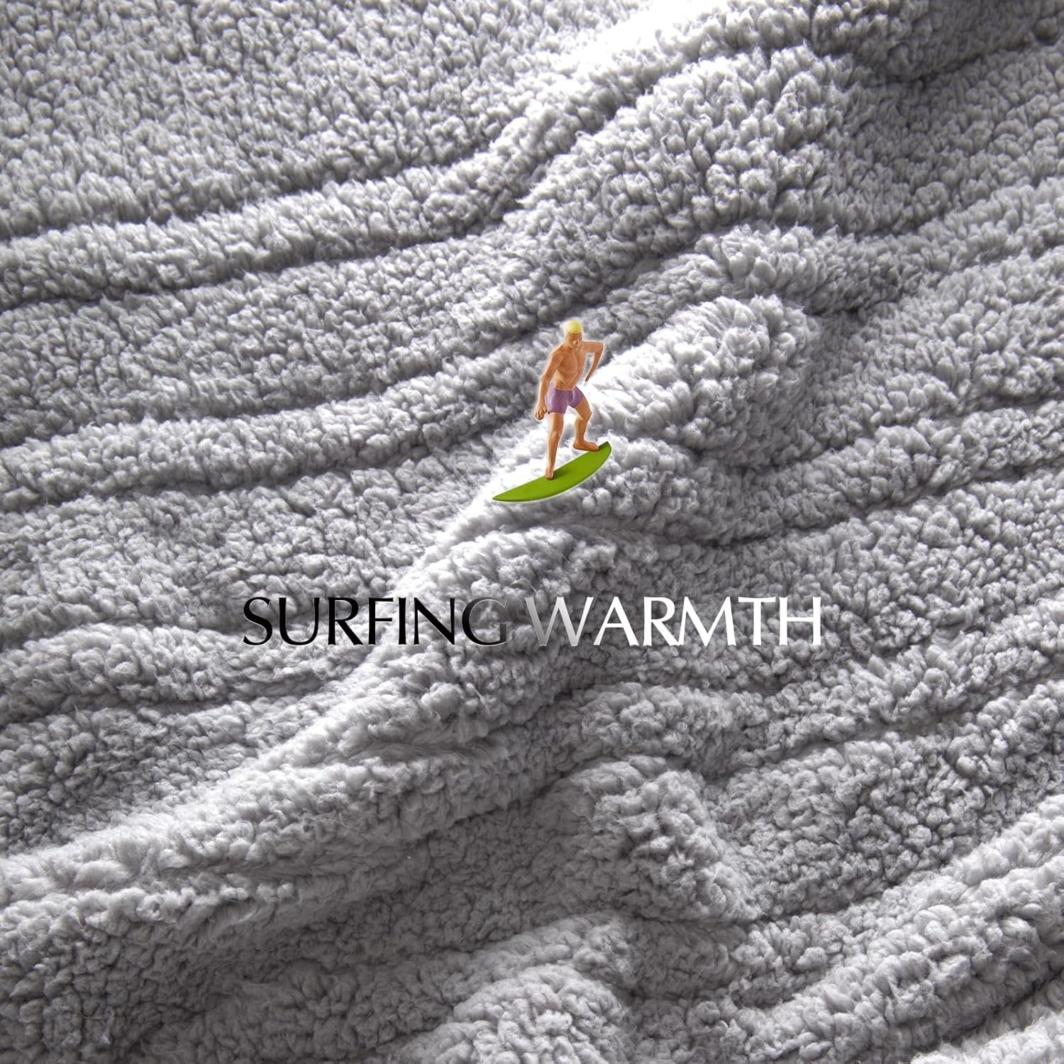 Heated Throw Blanket Double Sided Sherpa, Soft Heating Electric Blanket for Bed, Automatic Safety System, 6 Heating Levels & 4 Hours Auto-Off, 50"x60" Arctic Grey - Image 7