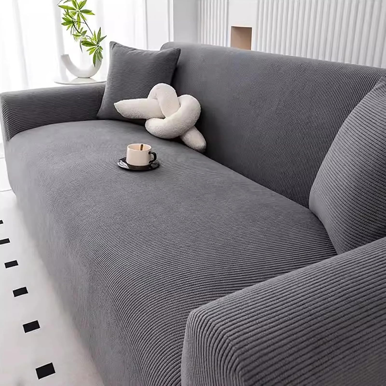 Housse de canapé extensible jacquard : l'élégance durable pour votre salon
