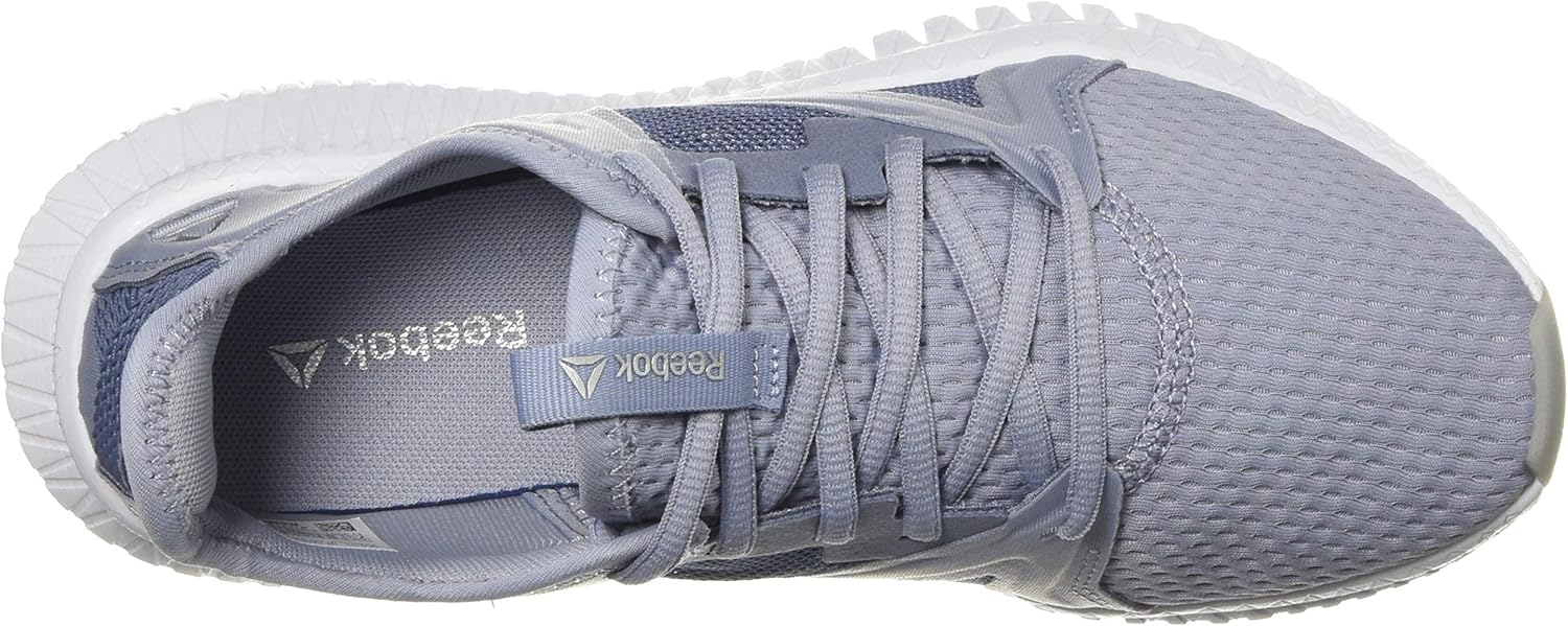Reebok New Women's Flexagon 2.0 Cross Training Shoe Denim Dust/Washed Ingido/White