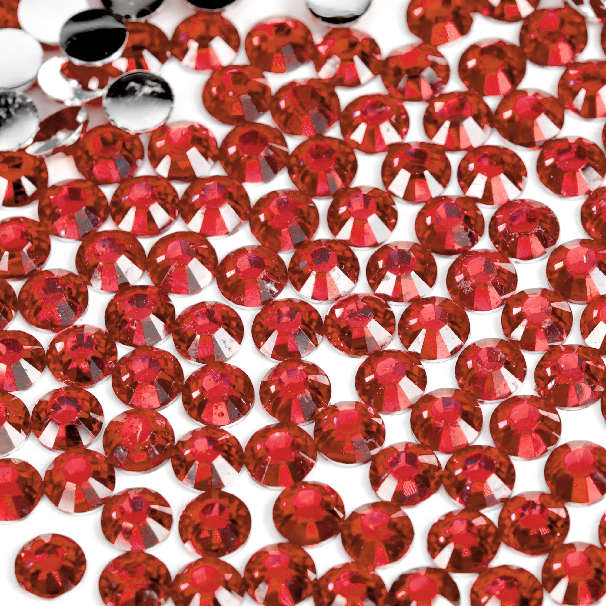 250pcs 6mm Flat Back Non-Stick Rhinestone Crystal Diamantes Nail Art & Craft Scrapbooking Embellishments 90 Available Colours (6mm, AB Clear #A13) — view 80