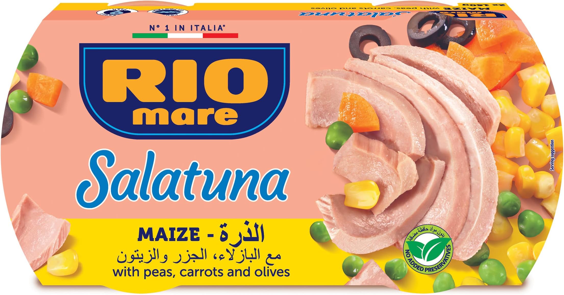 Rio Mare Salatuna Maize - Pack of 2 x 160g