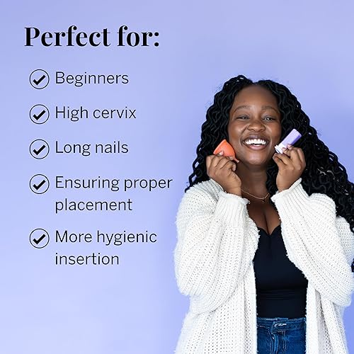 Miniatura 6 de 2 Copas Menstruales y Aplicador en Paquete - Sin Metales ni Toxinas - 100% Silicona de Grado Médico - La Copa Menstrual Reutilizable Más Suave - Se