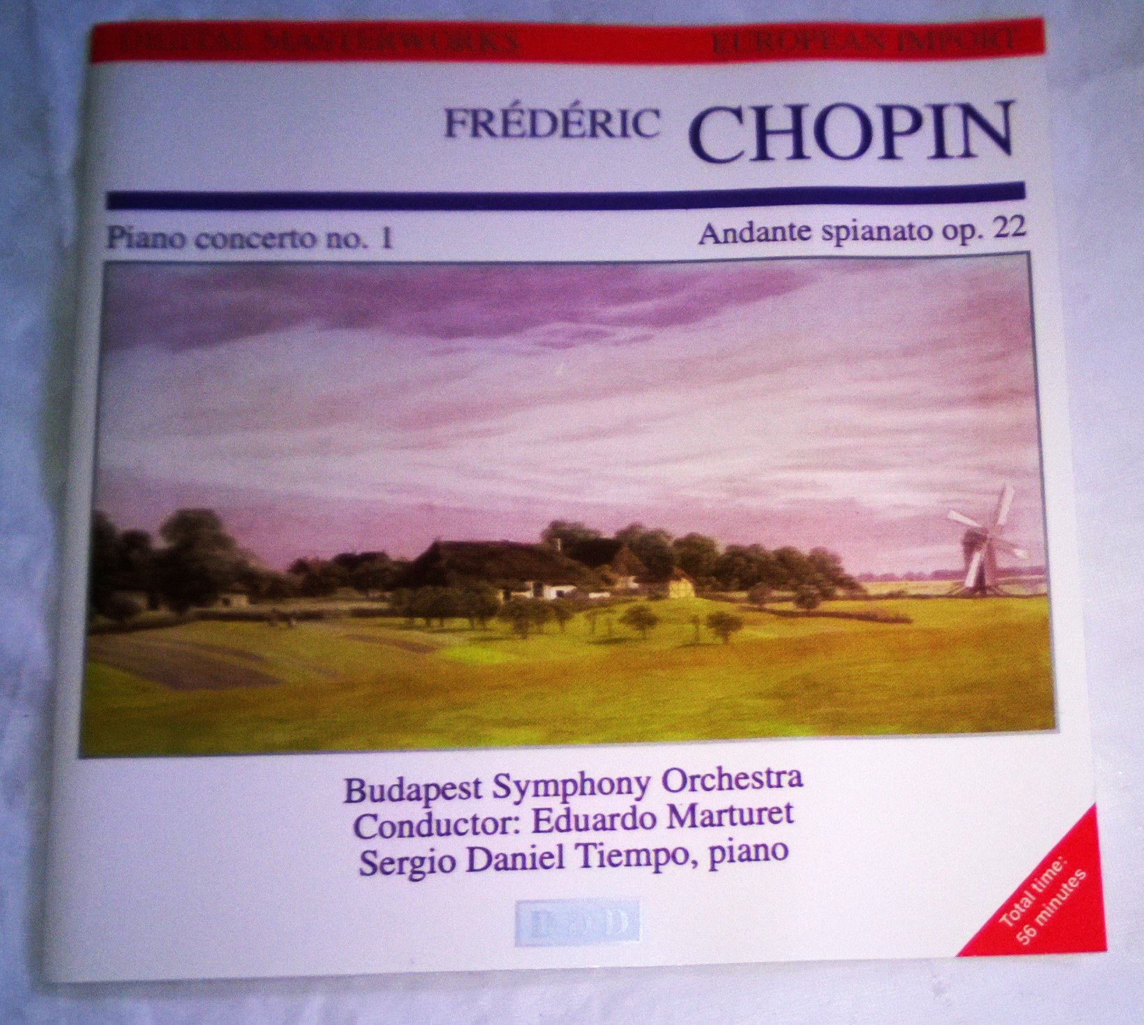 Piano Concerto [Audio CD] Chopin and Marturet