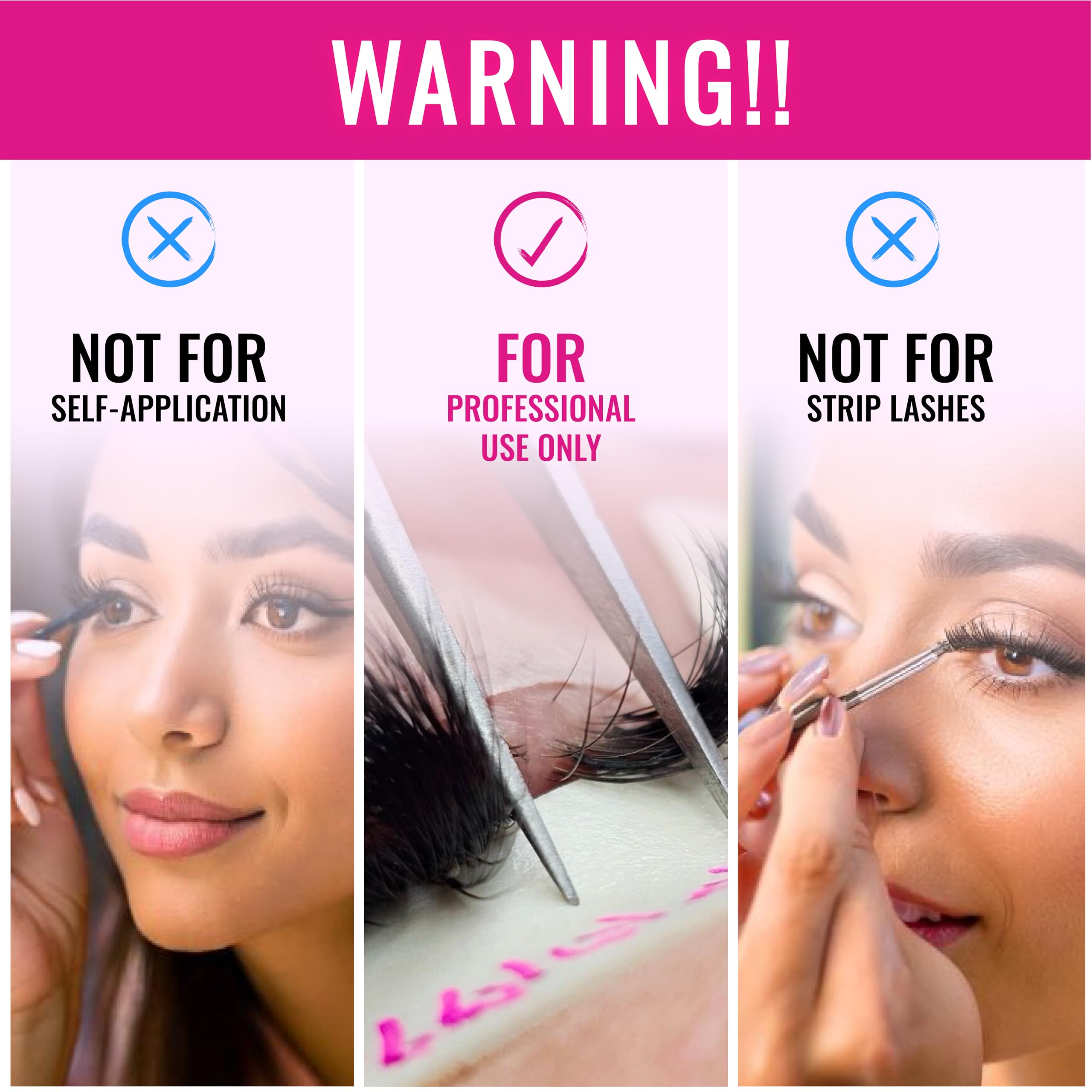 PLA Fusion Lash Extension Glue | 1-2 Sec Drying Professional Eyelash Extension Glue | Waterproof Lash Glue for Eyelash Extensions | 5 Week Retention Eyelash Glue | Black Lash Glue | 5ml Lash Adhesive