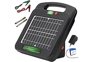 Solar Powered Fence Energizer: Reliable Livestock Protection