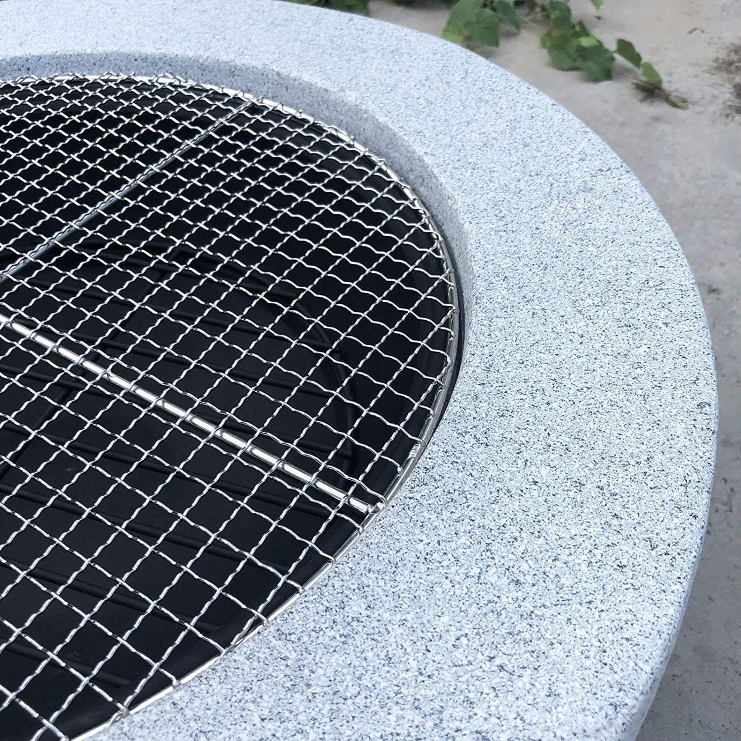Zewnętrzny palenisko opalane drewnem z tlenku magnezu do ogrzewania / grillowania w ogrodzie, palenisko ogrodowe i tarasowe z pokrywą, grill na świeżym powietrzu i na kemping.
