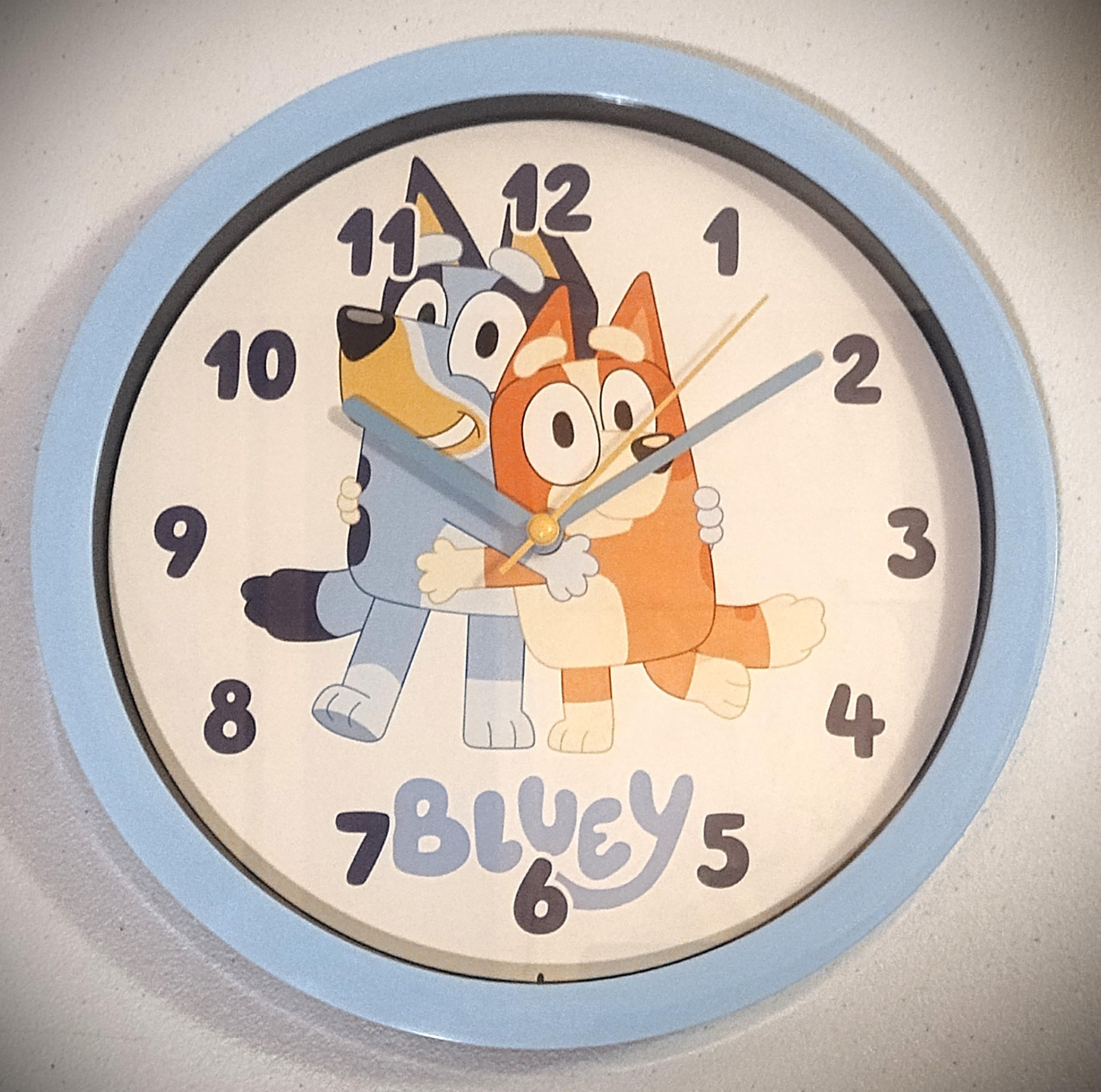 Amazon.com: Accutime Bluey Analog Wall Clock | 9.75