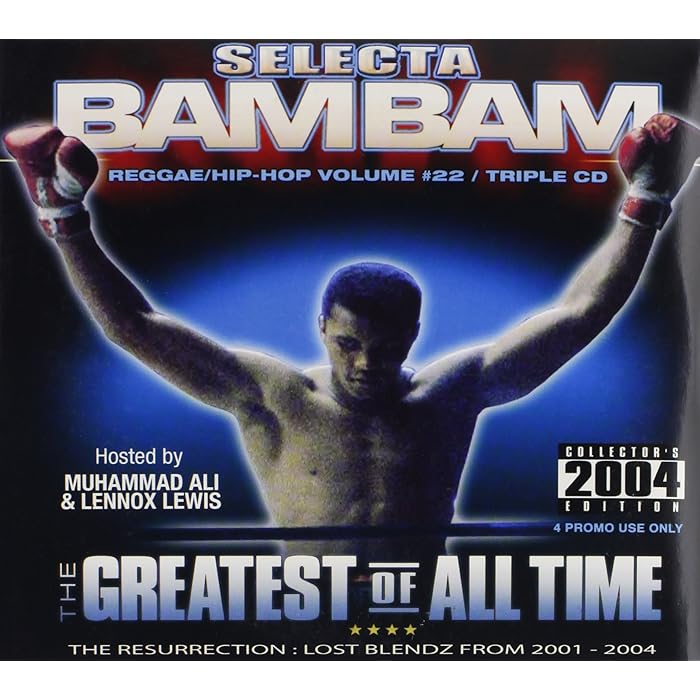 Buy Selecta Bam Bam presents The Greatest of All Time Reggae/ Hip Hop Triple CD Mixtape