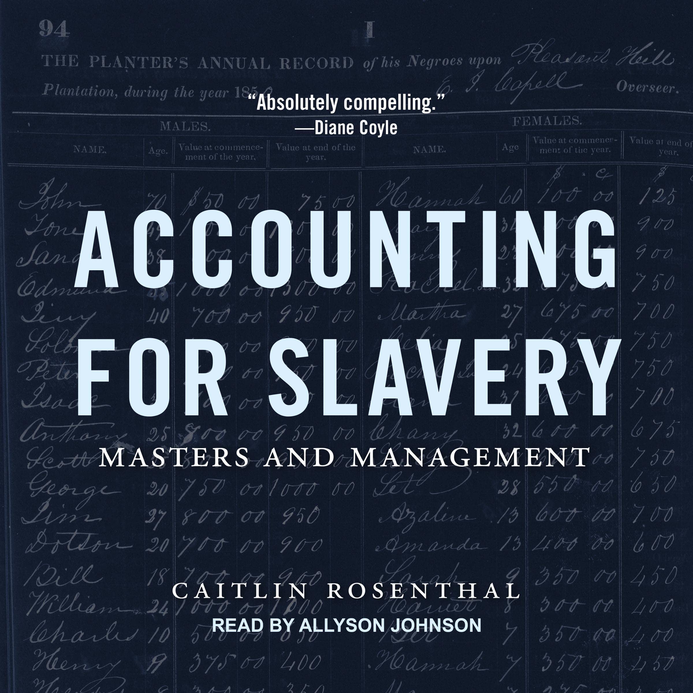 Cover art for Accounting for Slavery