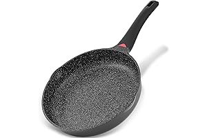 A Sleek and Sturdy Frying Pan for Hassle-Free Cooking: 11 Inch Non Stick Frying Pans