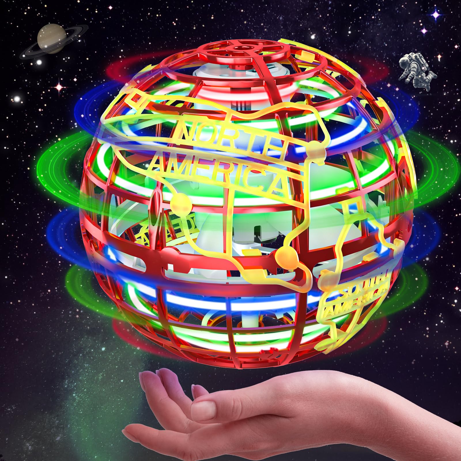 Flying Orb Ball Toys 2024 Upgraded Hover Ball Cosmic
