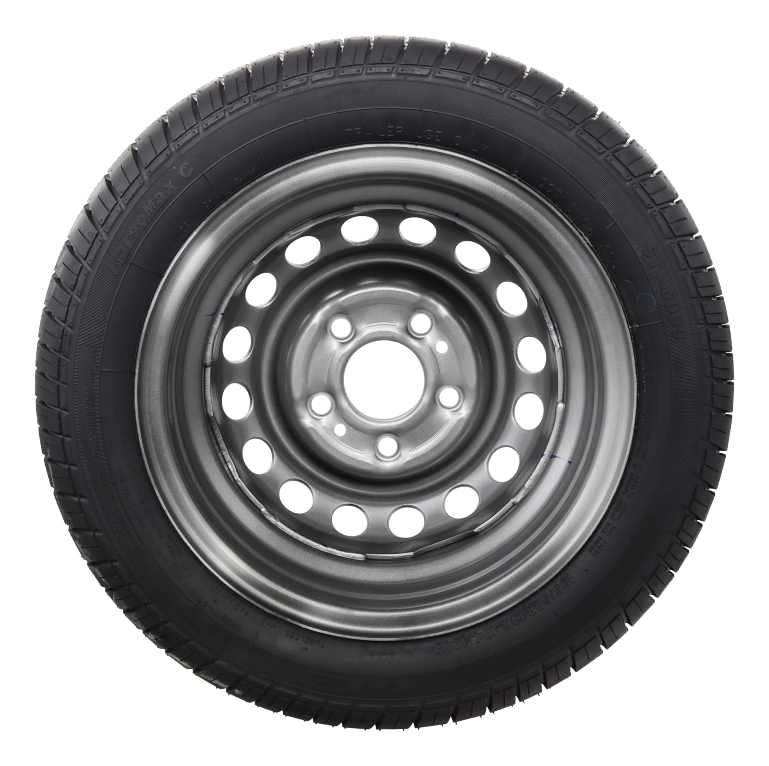 Roue complète 195/50R13C 104N Jante 5 1/2jx13 112 x 5 ET30 Remorque 195 50 R 13 C par exemple Kenda