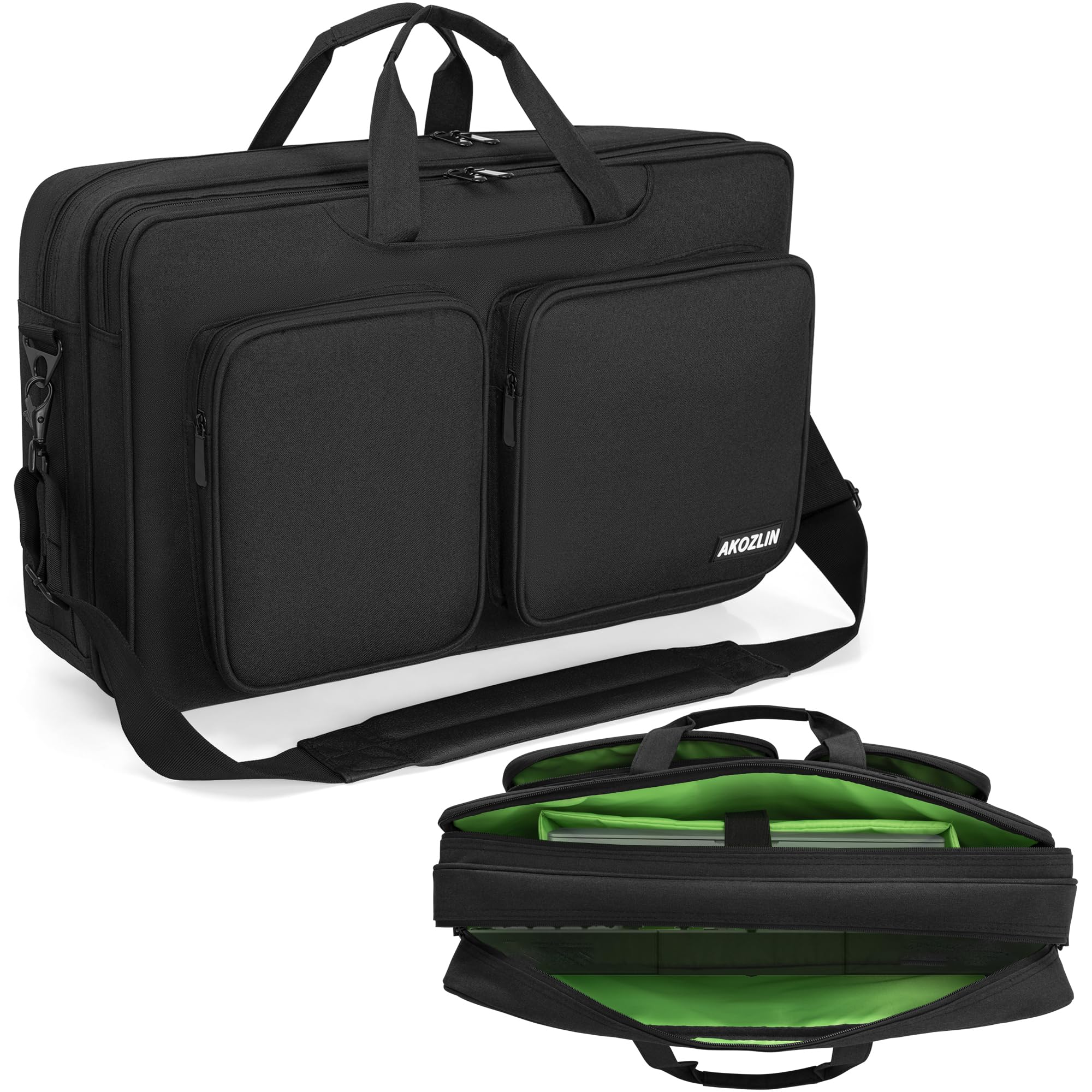 AKOZLIN Sacoche pour DJ, pour Pioneer DJ Lite DDJ-SB3/DDJ-SB2/DDJ-400/DDJ-RB, Organisateur pour contrôleur DJ, Sac de voyage pour contrôleur DJ, Sacoche de transport pour DJ avec bandoulière, FLX4
